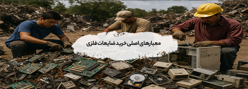 روش ارزیابی کیفیت ضایعات فلزی پیش از خرید+ راهنمای گام به گام معیارهای اصلی خرید ضایعات فلزی