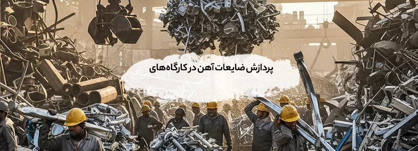 روشهای پردازش ابتدایی ضایعات برای فروش بهتر در سطح محلهای پردازش ضایعات آهن در کارگاههای کوچک تهران